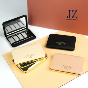 jinze 4   5 color custom empty eyeshadow case palette packaging