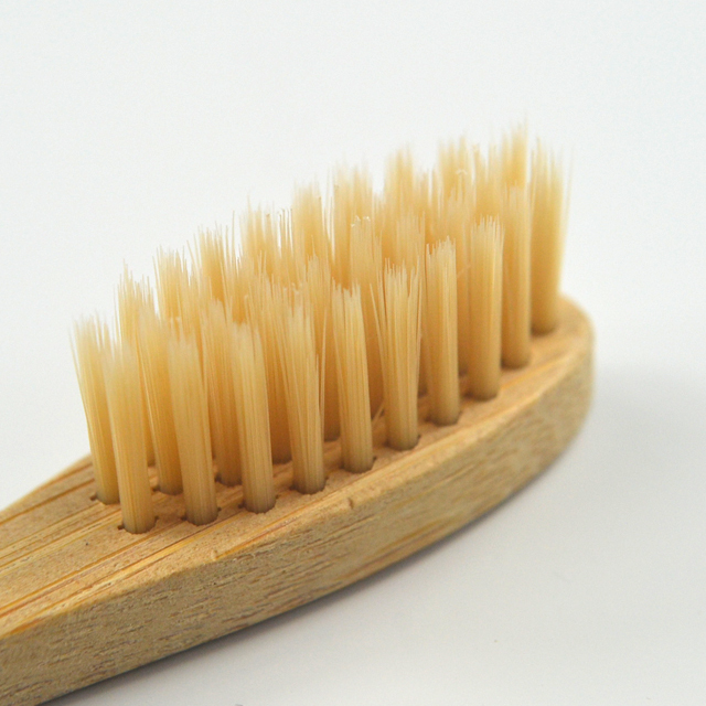 flat handle bamboo toothbrush 008