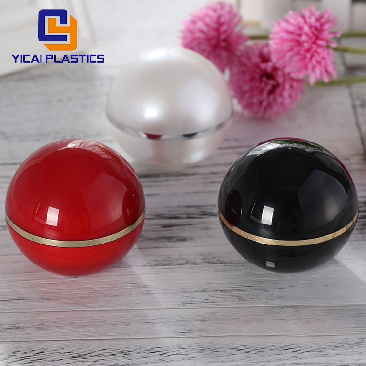 Square Acryllic Plastic Eye Cream Jar mini empty jar Container 8 oz / 250ml PET plastic cosmetic jars