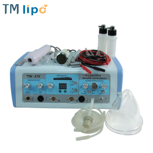 TM-272 multifunctional 8 in 1 galvanic vacuum black head removal facial machine breast care beauty equipment
