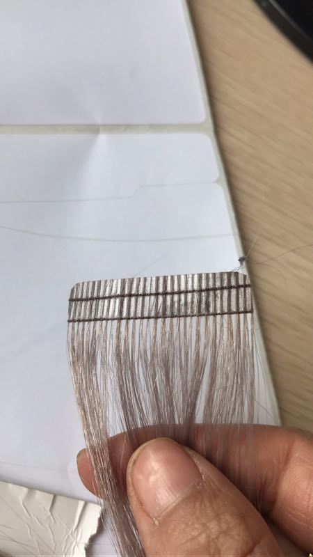 100% Human invisible tape hair injection skill for UK tape in hair virgin remy tape hair 