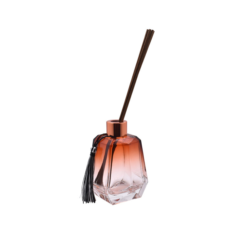 Newly Designed Gradient Color Fragrance Bottle Reed Diffuser 