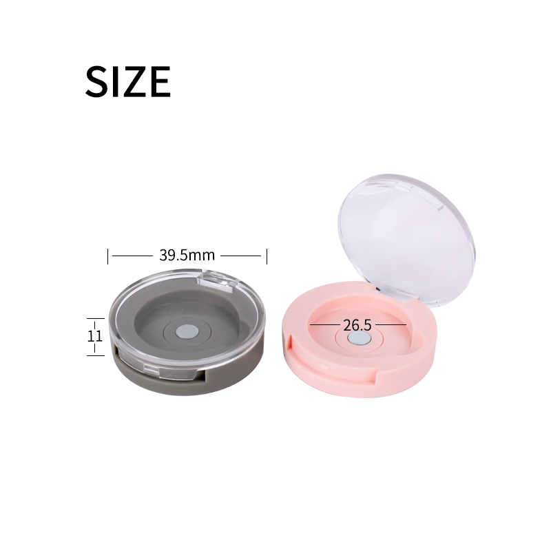 jinze eyeshadow case with magnet inner easily replaceable highlight container