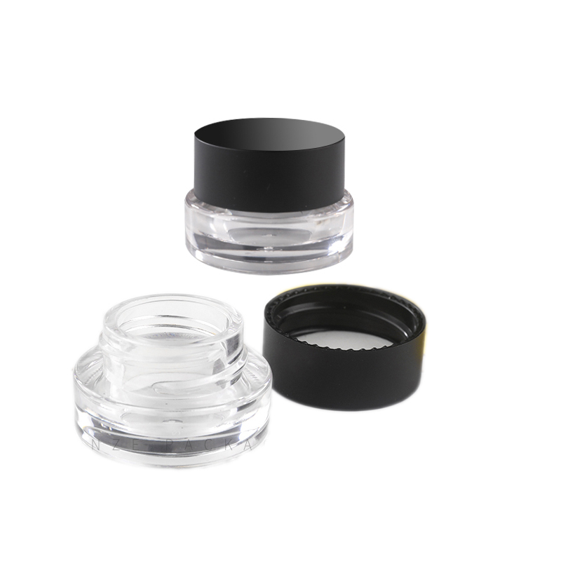 jinze one gram capacity eyeliner cream case lip balm jar eyeshadow packaging 2 kid of bottle 