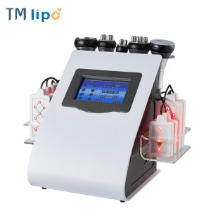 Best portable 6 in 1 ultrasound rf vacuum 40k cavitation lipolaser fat burning body shaping slimming machine