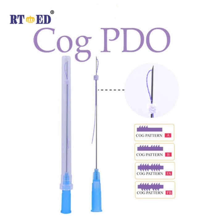 OEM Available Pdo Thread Lift Double Needle With Private Mark