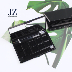 jinze custom color eyeshadow case 8/10/12 color empty compact powder packaging