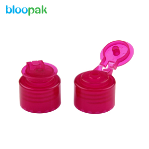 Manufacturers custom 24/410 28/410 cosmetic plastic bottle screw flip top cap