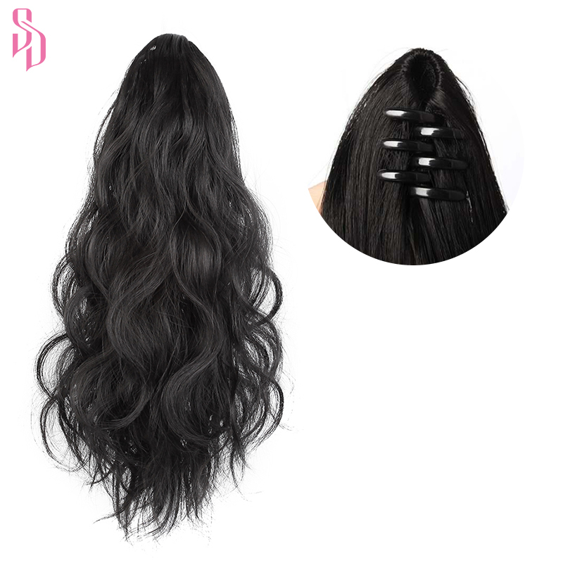 synthetic Ponytails exrtension Jaw clip ponytail