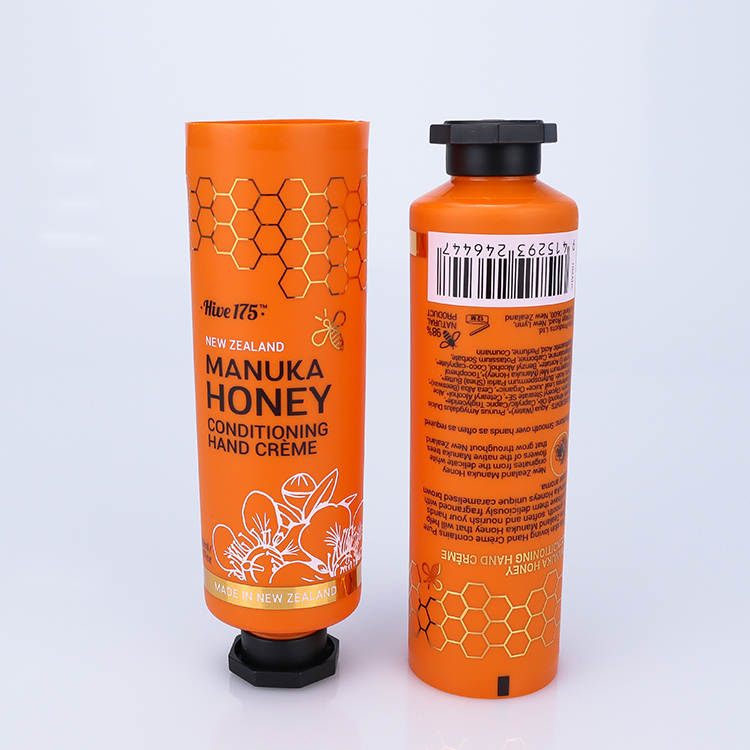 30ml Hand Cream Flexible PE Tube Packing Container with Octagon Cap 