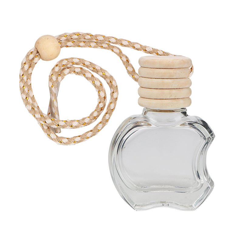 10ml wooden cap air freshener hanging perfume fragrance diffuser diffuser glass bottle empty