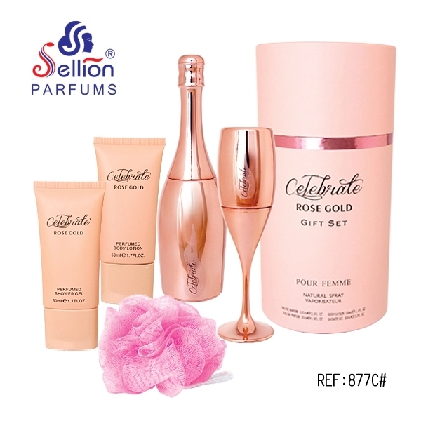 Luxury Giftset 5pcs/set Glory Floral Fragrance Perfume for women 