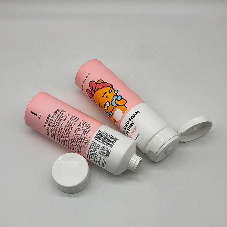 China Manufacturer Wholesale Biodegradable Cleansing Foam Packaging Plastic Soft Tube