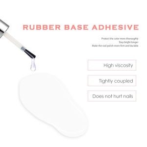 Nails Accessories Art Private Logo 12ml Rubber Base Coat Soak Off Uv Gel Nail Polish 