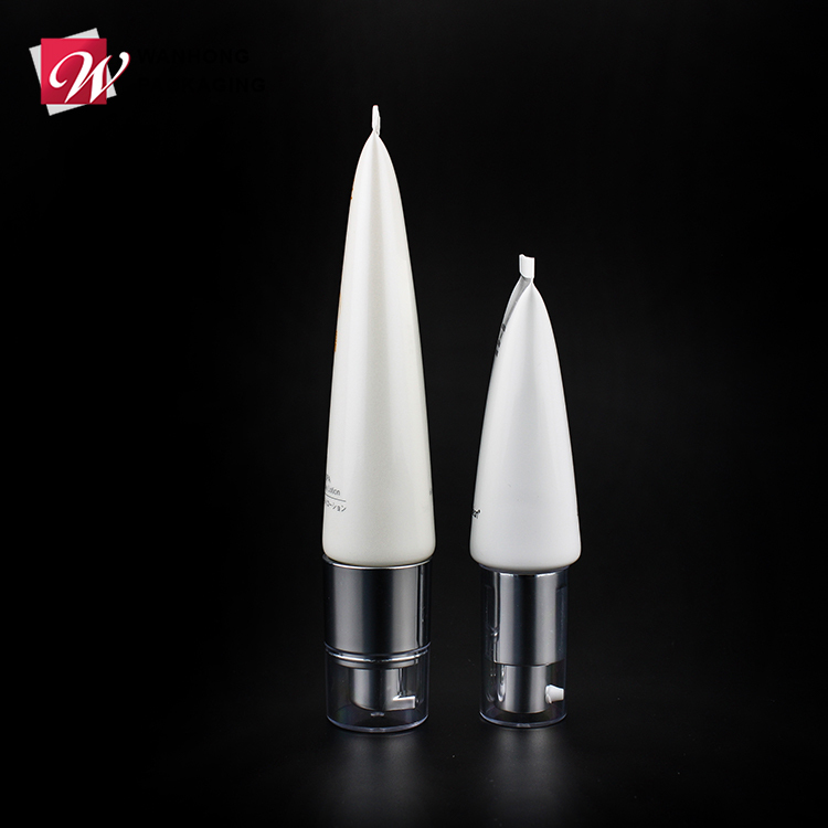 High Quality 50ml Cosmetic Cream Plastic Airless Pump Tube 