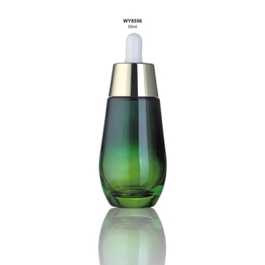 50ML glass essential oil dropper bottle 15ml 30ml 50ml white green glass cosmetic bottle 
