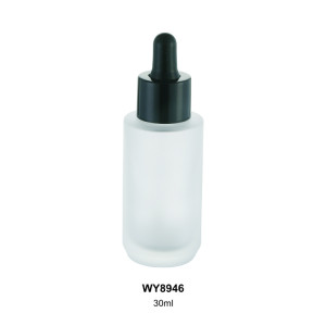 High quality low price cosmetic packaging bottle manufacturers frosted glass dropper bottle 30ml 