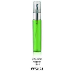 8ml 10ml 12ml 15ml small green fancy luxury cosmetics perfume spray pump glass bottle packaging 