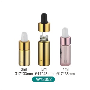 3ml 5ml 8ml 10ml 12ml dropper glass cosmetic pump bottle aroma oil bottle