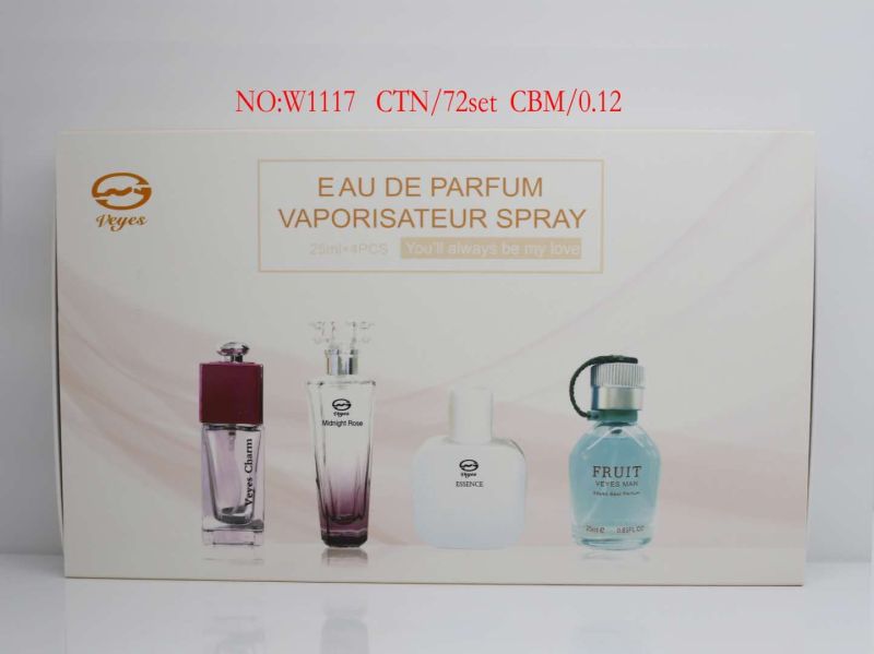Hot sale high quality 25ml gift set perfume