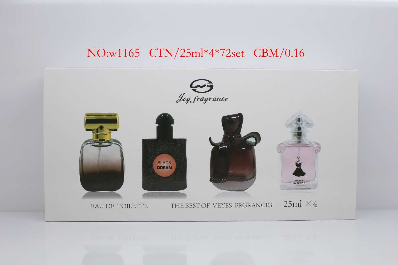 Hot Sale Popular 25ml gift set perfume 1165