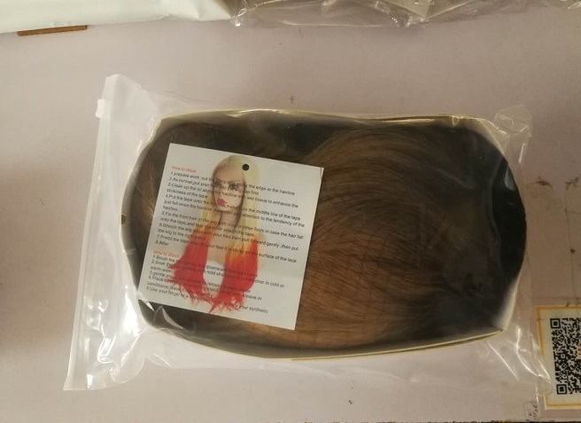 Women Straight Natural 14-26 Inch Chemical Fiber Silk Human Hair Extension
