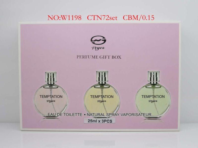 Hot sale high quality gift set perfume
