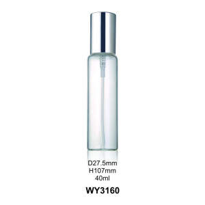 30ml 35ml 40ml new pure women perfume spray glass bottle manufacturers
