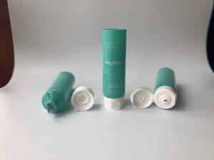 120ml face wash packaging tube 