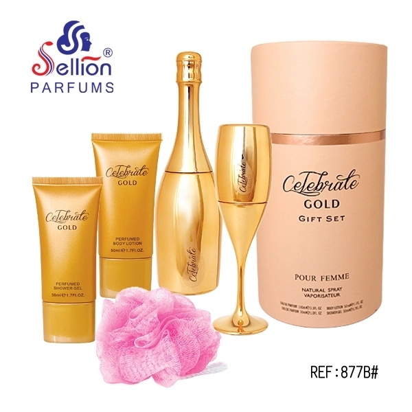 Luxury Giftset 5pcs/set Glory Floral Fragrance Perfume for women 
