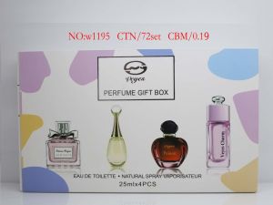 Hot Sale top quality small size gift set perfume