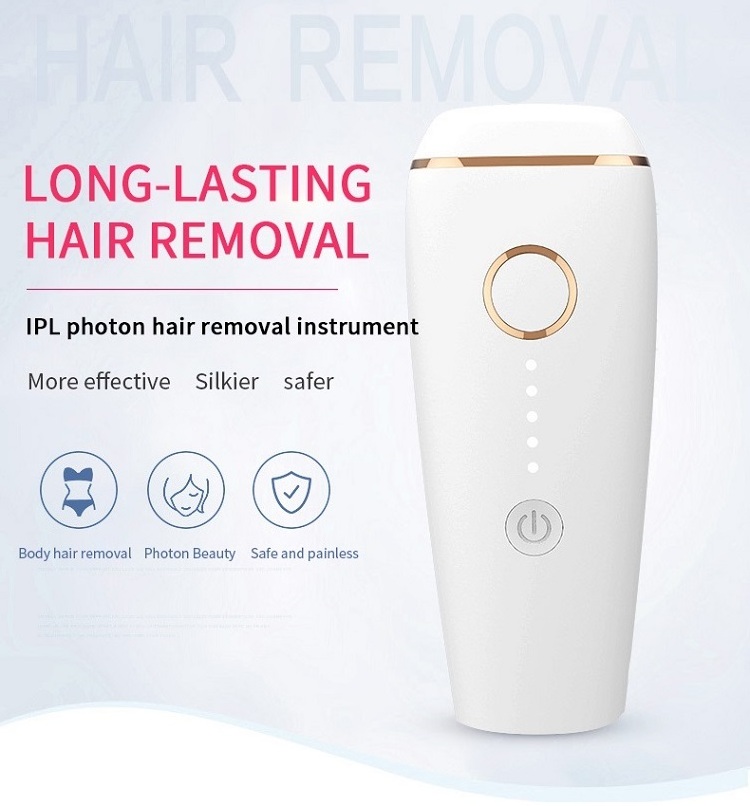 Hair Removal IPL Technology At Home Permanent Laser Hair Removal For Body & Facial Hair Removal