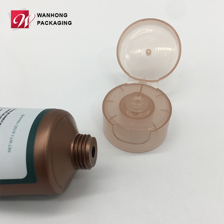 Custom Logo 50ml Squeeze Biodegradable Tube For Cosmetics, Plastic Packaging Containers For Hair Products 