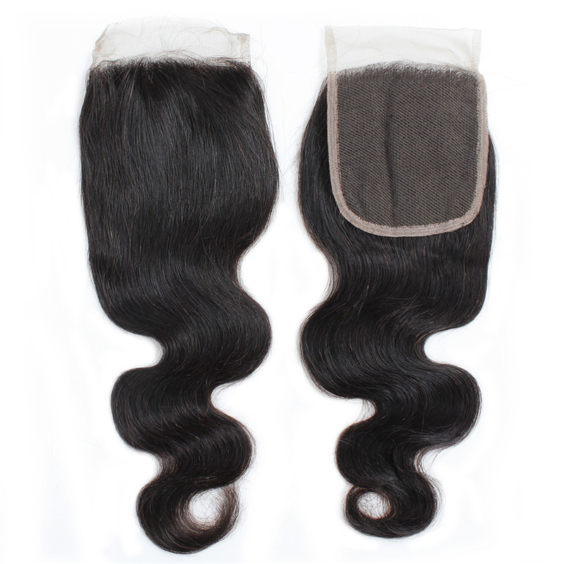 Body Wave Hair 3 Bundles with 1 Pc Closure Brazilian Virgin Human Hair Weave Vast 