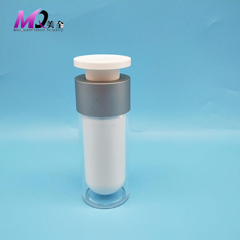 30ml Special airless bottle double wall acrylic serum bottle 