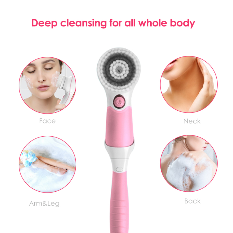 TOUCHBeauty Electric Body and Facial cleanser with Special Handle