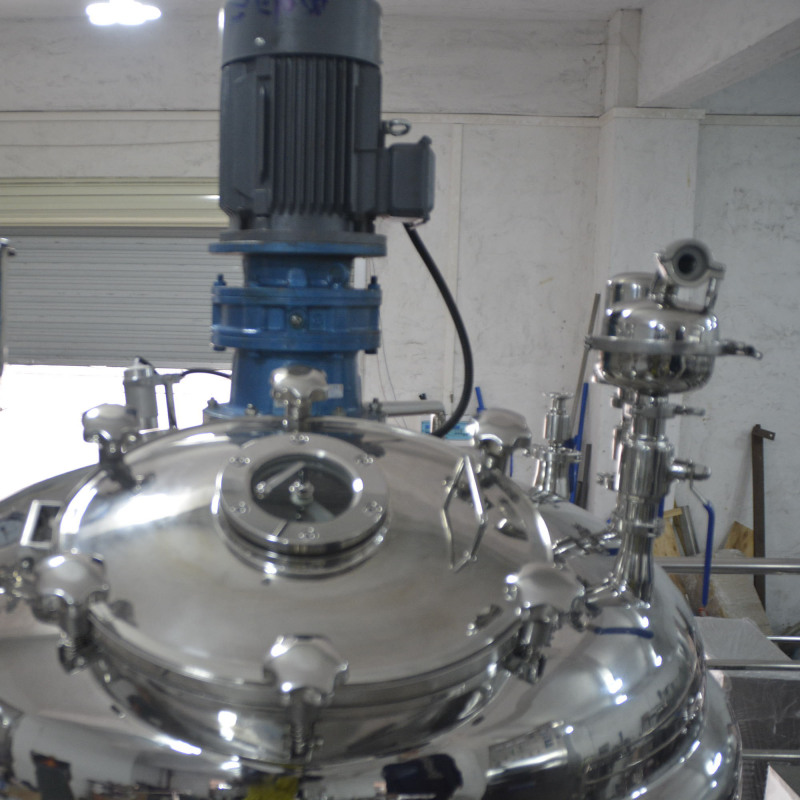 Fixed Type Vacuum Homogenizing Emulsifier with Circlation for Cosmetic Cream