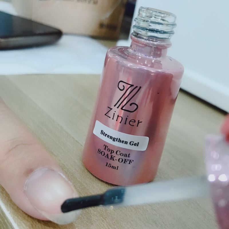 Qshy Strengthen Nail Gel Polish To Strong And Protect Nail and Gel Color 