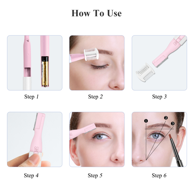 TOUCHBeauty ELECTRIC TRIMMER Eyebrow Trimmer