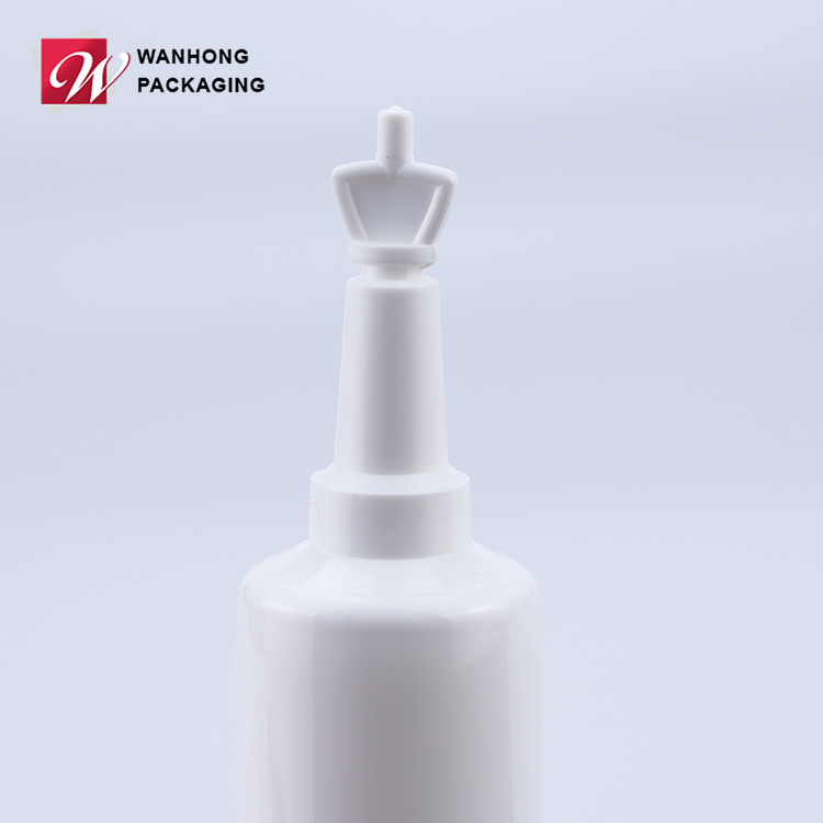 One-time Use Eye Cream Applicator Facial Wash Packaging Soft Tube Nozzle Twist Off Single Use 