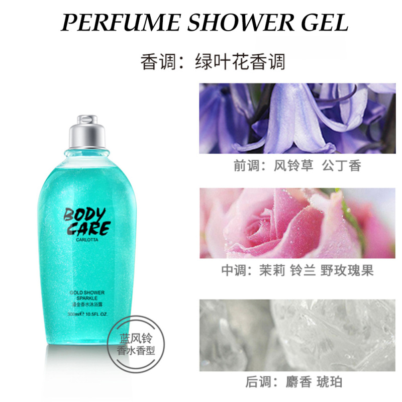 ZuoFun Perfume Shower Gel Bling Bling  Body Care Floral Fruity