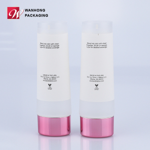 Best Selling Products Oval 30g cosmetic Transparent tube China Supplier Printed Cosmetic Tubes 30ml Oval 