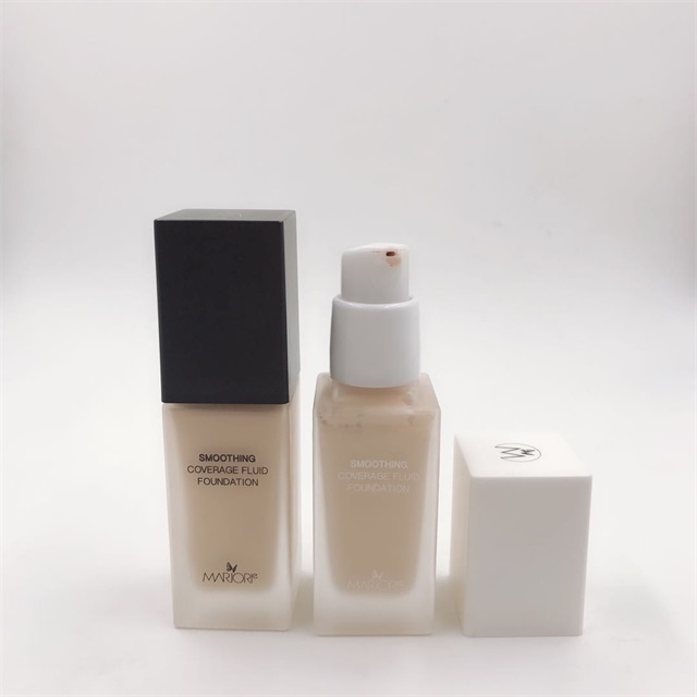 30ml glass bottle with pump for cosmetic foundation /BB cream YXG003