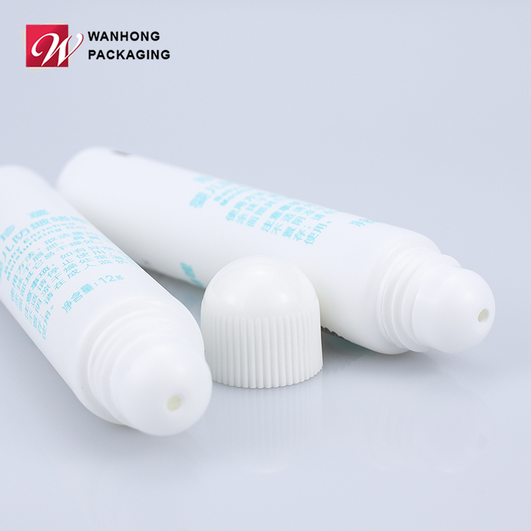 Best Selling Custom Eco Lip Balm Squeeze Tube Containers With Round Head