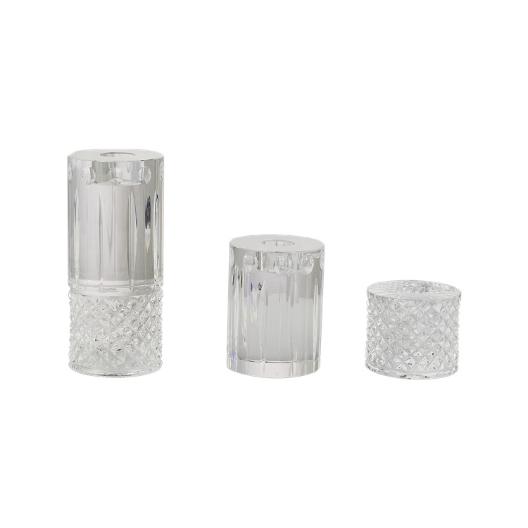 Tend 2020 Modern Bulk Candlestick Crystal Candle Centerpieces For Wedding Table