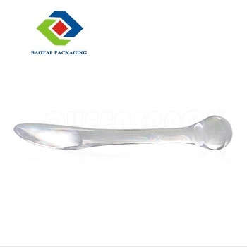 AS transparent cream spoon