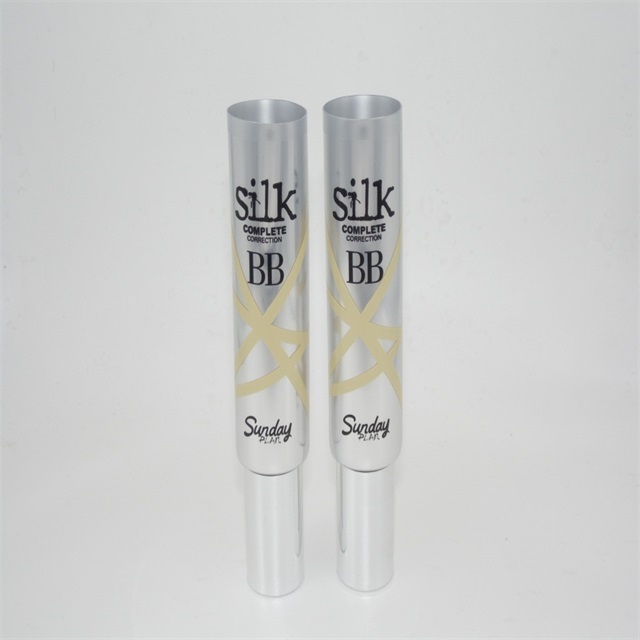 30ml 50ml Round ABL Aluminum tube with ariless pump for cosmetics