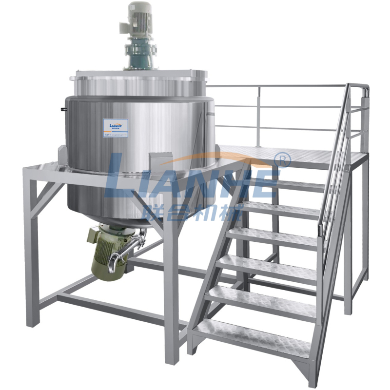Hair Removal Wax Making Machine Shampoo Conditioner Hair Product Mixing Machine Production Line 