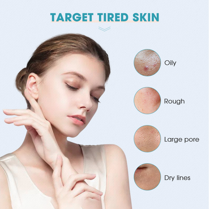 Travel Microneedling Collagen Dark Skin Whitening Peptide Niacinamide Hyaluronic Acid Ampoule Facial Serum