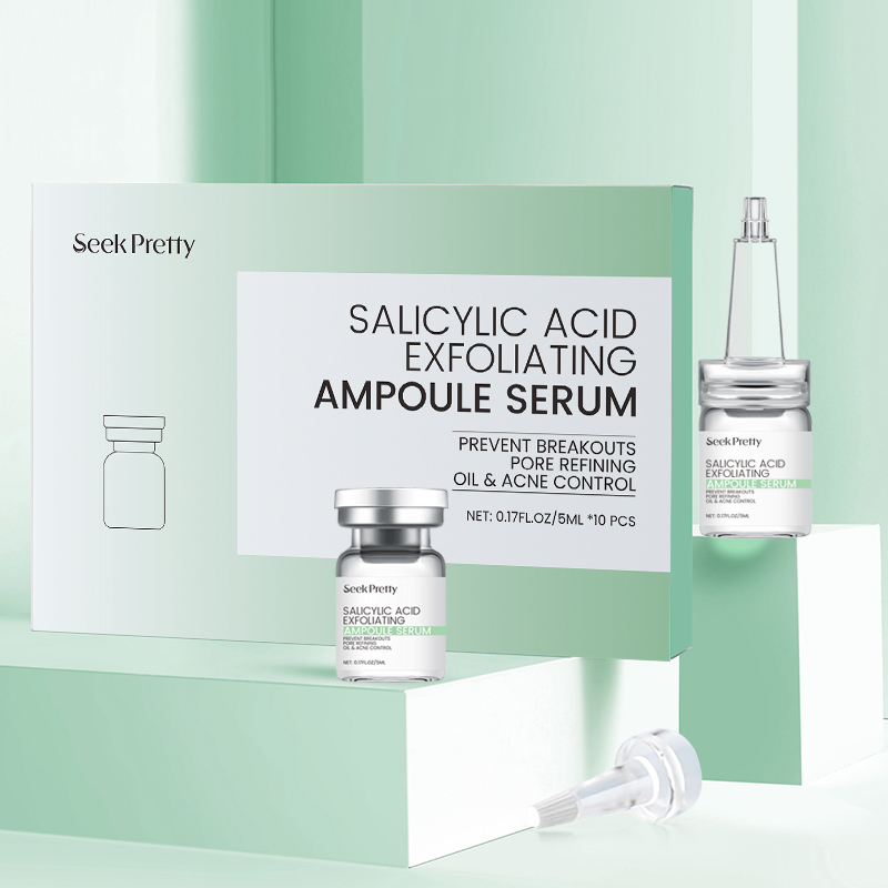 Anti Acne Remover Vitamin C Sodium Hyaluronic Salicylic Acid Skin Care Repairing Ampoule Face Serum